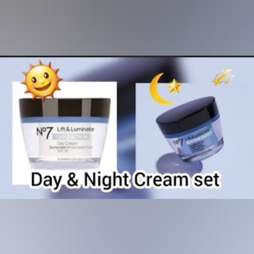 New Lift & Luminate Day & Night Cream Set